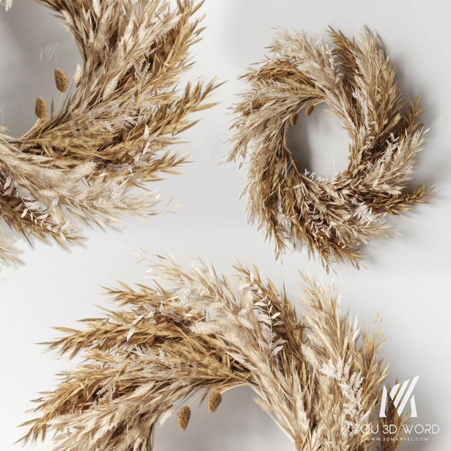 Pampas wall decor-02